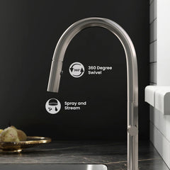 Swiss Madison Chalet Pull-Down Kitchen Faucet - SM-KF73