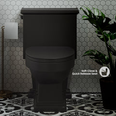Swiss Madison Voltaire One-Piece Elongated Toilet Side Flush 1.28 gpf - SM-1T114 - The Home Selection