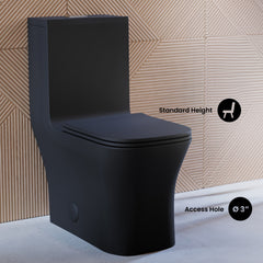 Swiss Madison Concorde One-Piece Square Toilet Dual-Flush 1.1/1.6 gpf - SM-1T106 - The Home Selection