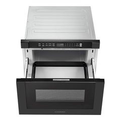 Cosmo Cosmo 24 in. Haven Collection 1.2 cu. ft. Built-in Microwave Drawer, 1000W, Touch Controls, Defrosting Rack in Matte Black - COS-12MWDBK-NH