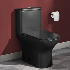 Swiss Madison Carré One-Piece Square Toilet Dual-Flush 1.1/1.6 gpf - SM-1T256 - The Home Selection