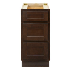Vanity Art 15-Inch 3-Drawers Bath Vanity Cabinet Only - VA4024