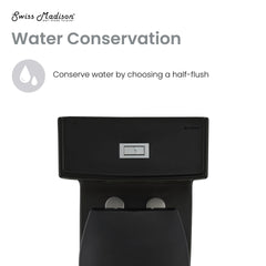 Swiss Madison Voltaire One-Piece Elongated Toilet Dual-Flush 1.1/1.6 gpf - SM-1T113