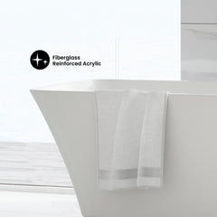 Swiss Madison St. Tropez 67" Freestanding Bathtub - SM-FB579 - The Home Selection