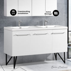 Swiss Madison Annecy 60" Bathroom Vanity - SM-BV2 - The Home Selection