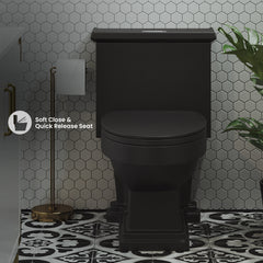 Swiss Madison Voltaire One-Piece Elongated Toilet Dual-Flush 1.1/1.6 gpf - SM-1T113