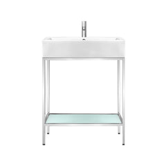 Swiss Madison Pierre 24 Single, Freestanding, Open Shelf, Metal Frame Bathroom Vanity - SM-BV71 - The Home Selection