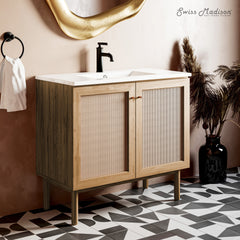 Swiss Madison Classe 36" Freestanding Bathroom Vanity with Sink Top - SM-BV663W - The Home Selection