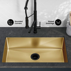 Swiss Madison Rivage 30" x 18" Single Basin, Undermount Kitchen Sink - SM-KU700 - The Home Selection