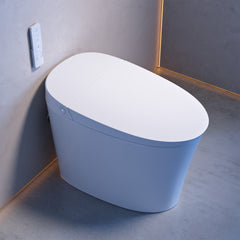 Swiss Madison Viro V10 Smart Toilet 12” Rough-in ADA Height in Glossy White with Integrated Tank, Soft-close, Foot Sensor - SM-ST9501GW