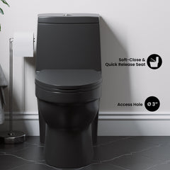 Swiss Madison Virage One-Piece Elongated Toilet Vortex™ Dual-Flush 1.1/1.6 gpf - SM-1T118 - The Home Selection