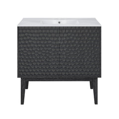 Swiss Madison Bosse 36" Freestanding Bathroom Vanity with 3-Hole Widespread Sink Top - SM-BV8802