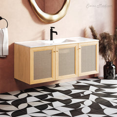 Swiss Madison Classe 48" Wall-Mounted Bathroom Vanity - SM-BV2807