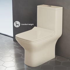 Swiss Madison Carré One-Piece Square Toilet Dual-Flush 1.1/1.6 gpf - SM-1T256 - The Home Selection