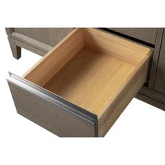 Vanity Art 60-Inch Small Bathroom Vanity: Single Sink, Ceramic Top, Soft-Closing Doors & Drawers, Solid Wood Frame - CVH60S