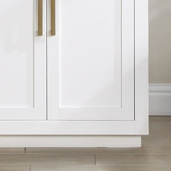 Altair Gavino 30" Single Bathroom Vanity with Grain White Engineered Stone Countertop - 557030