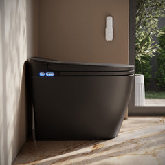 Swiss Madison Avancer One Piece Smart Toilet 1.28 GPF with Heated Bidet, Air Drying, Night Light, Foot Sensor - SM-ST4901 - The Home Selection
