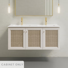Swiss Madison Classe 48" Wall-Mounted Bathroom Vanity in White Oak without Sink Top - SM-CO2807WO