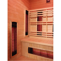 Sunray Saunas Logan 2-Person Outdoor Infrared Sauna - 200D6