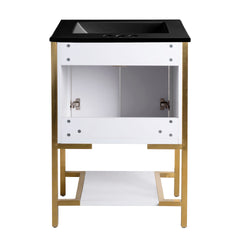 Swiss Madison Marseille 24 Bathroom Vanity in White - SM-BV217WBG - The Home Selection