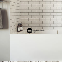 Swiss Madison Voltaire 72" x 36" Right-Hand Drain Alcove Bathtub with Apron - SM-AB555 - The Home Selection