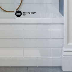 Swiss Madison Voltaire 48" X 32" Right-Hand Drain Alcove Bathtub - SM-DB562 - The Home Selection