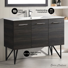 Swiss Madison Annecy 48" Bathroom Vanity - SM-BV2 - The Home Selection
