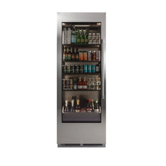 Perlick 30" Residential Single-Zone Beverage Column with Panel Ready Glass Door – CR30B