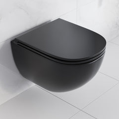 Swiss Madison St. Tropez Wall-Hung Elongated Toilet Bowl - SM-WT449 - The Home Selection