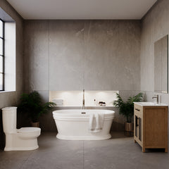 Swiss Madison Santorini One-Piece Elongated Toilet Dual-Flush 1.1/1.6 gpf - SM-1T190 - The Home Selection