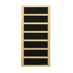 Dynamic 3 person "Madrid Elite" Infrared Sauna Ultra Low EMF with Canadian Hemlock - DYN-6310-04 Elite