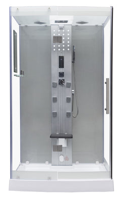Mesa 47" Rectangular Free Standing Walk-In Steam Shower - WS-300