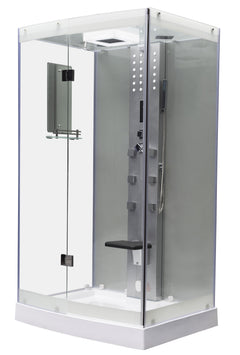 Mesa 47" Rectangular Free Standing Walk-In Steam Shower - WS-300