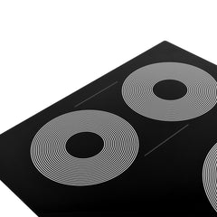 Cosmo Cosmo 30 in. Electric Ceramic Glass Cooktop with 4 Burners, Triple Zone Element, Sync Burners, Hot Surface Indicator Light and Touch Control - COS-304TBECC