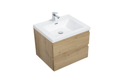 Laviva Aurora 30" Wall Hung Bathroom Vanity with White Acrylic Countertop - Gallery