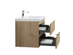 Laviva Aurora 30" Wall Hung Bathroom Vanity with White Acrylic Countertop - Gallery