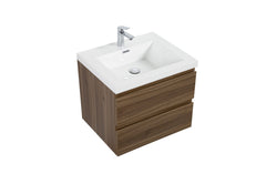 Laviva Aurora 30" Wall Hung Bathroom Vanity with White Acrylic Countertop - Gallery
