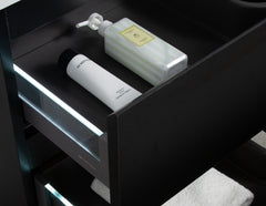 Laviva Aurora 36" Wall Hung Bathroom Vanity with White Acrylic Countertop - Gallery