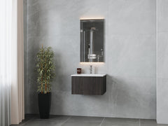 Laviva Legno 24" Bathroom Vanity with Matte White VIVA Stone Solid Surface Countertop - Gallery