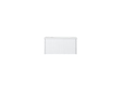 Laviva Legno 30" Bathroom Vanity with Matte White VIVA Stone Solid Surface Countertop - Alabaster White