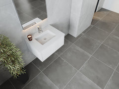 Laviva Legno 30" Bathroom Vanity with Matte White VIVA Stone Solid Surface Countertop - Gallery