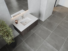 Laviva Legno 36" Bathroom Vanity with Matte White VIVA Stone Solid Surface Countertop - Gallery