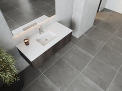 Laviva Legno 48" Bathroom Vanity with Matte White VIVA Stone Solid Surface Countertop - Gallery