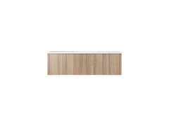 Laviva Legno 48" Bathroom Vanity with Matte White VIVA Stone Solid Surface Countertop - Weathered Grey
