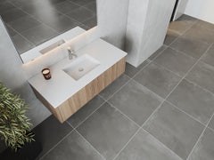 Laviva Legno 48" Bathroom Vanity with Matte White VIVA Stone Solid Surface Countertop - Gallery