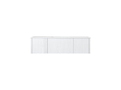 Laviva Legno 54" Bathroom Vanity with Matte White VIVA Stone Solid Surface Countertop - Alabaster White