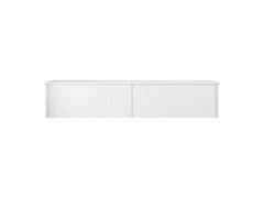 Laviva Legno 72" Double Sink Bathroom Vanity with Matte White VIVA Stone Solid Surface Countertop - Alabaster White