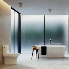 Swiss Madison Carré One-Piece Square Toilet Touchless Dual-Flush 1.1/1.6 gpf - SM-1T264 - The Home Selection