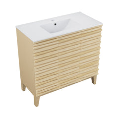 Swiss Madison Cascade 36" Bathroom Vanity - The Home Selection