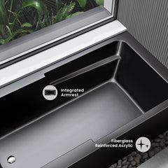 Swiss Madison Voltaire 60" X 32" Left-Hand Drain Alcove Bathtub with Apron - SM-AB543